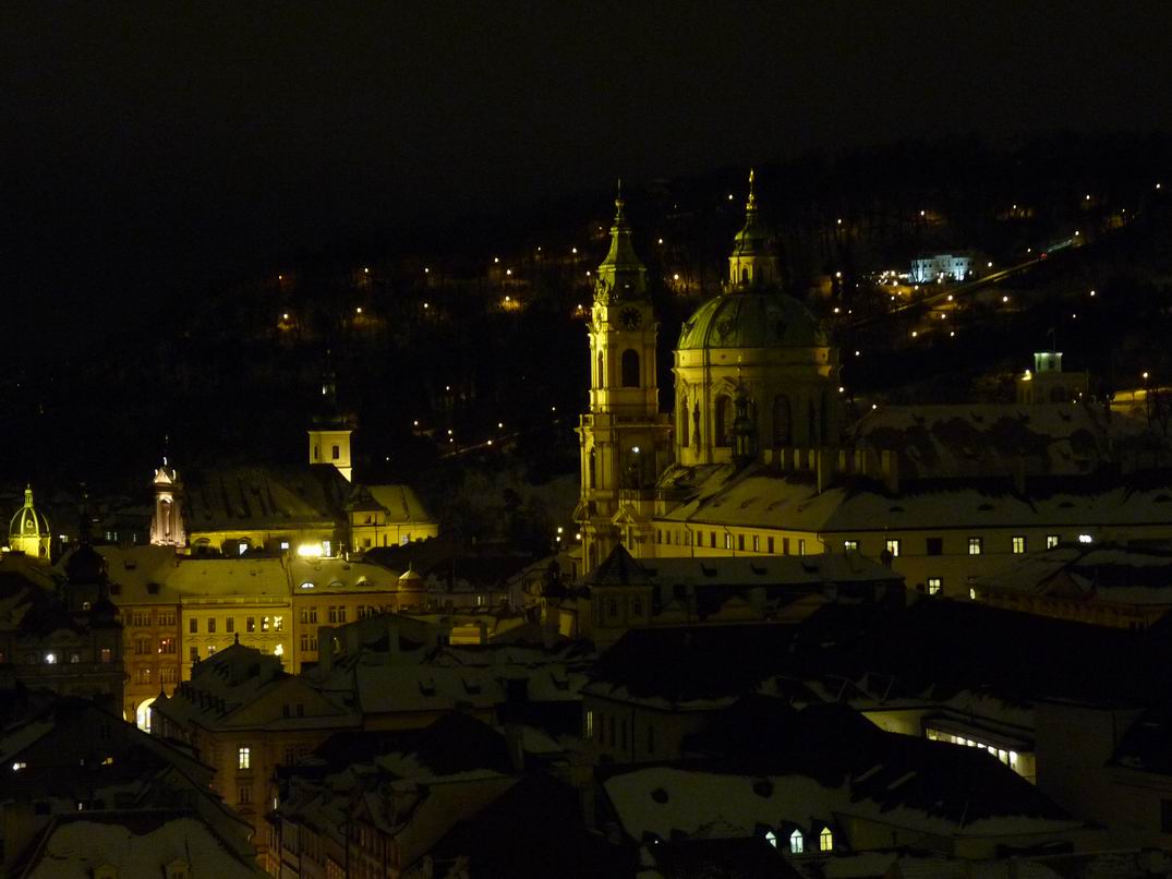 Winter night in Prague